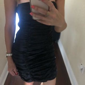 Express black mini dress